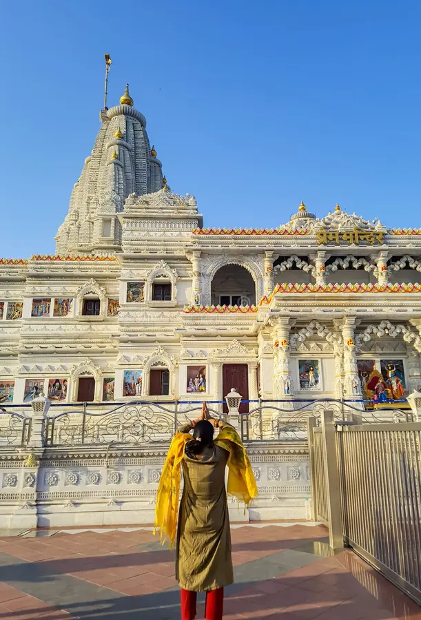 Prem Mandir Vrindavan Sanctuary